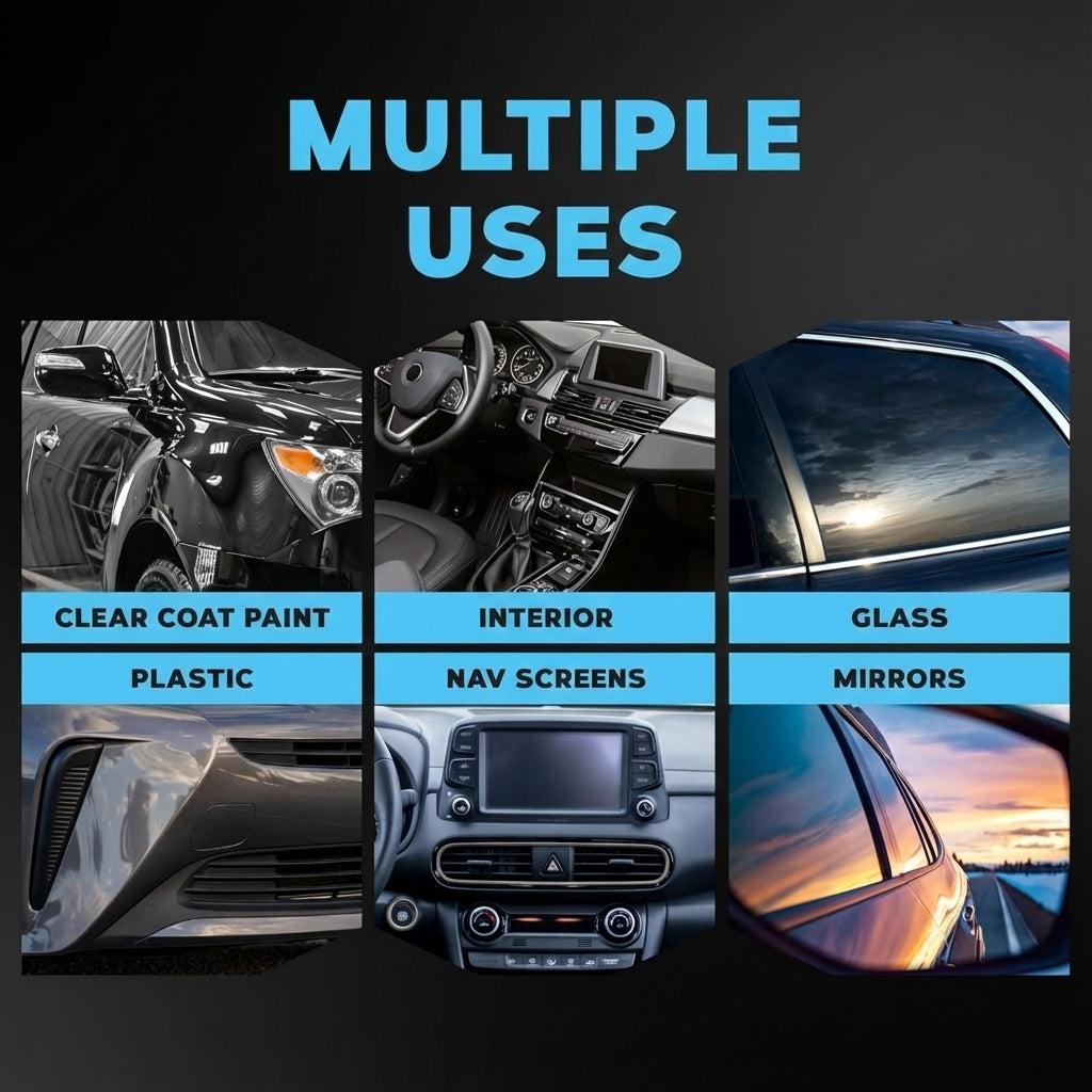 Luxury Glow Dashboard Polish for Exterior parts cleans, shine & protects the matte finished surfaces